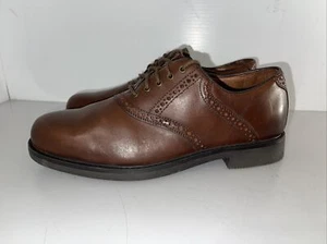 Johnston & Murphy braune Leder Oxford-Schuhe Größe 8,5 M 20-1258 - Bild 1 von 12