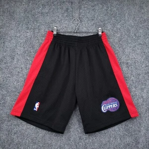 Los Angeles Clippers Hardwood Classics Shorts Mens Small Black Mitchell Ness NBA - Picture 1 of 18