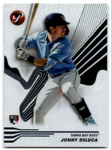 2024 TOPPS PRISTINE JONNY DELUCA RC TAMPA BAY RAYS #120 - Picture 1 of 2