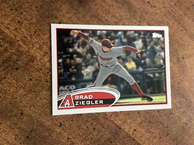 2012 Topps Update #US2176 Brad Ziegler,  Arizona Diamondbacks  nm  ib - Image 1 of 2