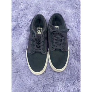 Vans Classic Navy Blue Canvas Skate Shoes Casual Sneakers - Picture 1 of 7