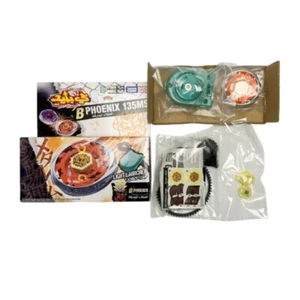 Takara Tomy Beyblade Metal Fushion BB-59 Burn Fireblaze Phoenix with Launcher - Picture 1 of 3