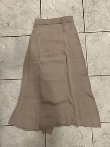 Coco Blanc Oatmeal Wrap Skirt Girl 14 NWT - Picture 1 of 2