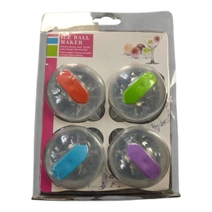4er Pack Eiskugelmaschine, Kunststoff & Silikon, Betterware - Bild 1 von 1