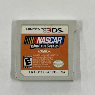 NASCAR Unleashed (Nintendo 3DS, 2011) Cartridge Only  *TESTED* - Image 1 of 4