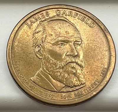 James Garfield 1881 One Dollar Coin 2011 - Image 1 of 4