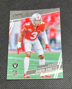 2020 Panini Prestige - Rookies Damon Arnette #228 (RC) Raiders - Picture 1 of 2