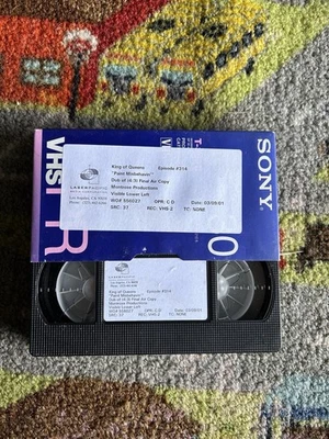 King Of Queens S3 Ep 14 Tv Sitcom Final Air Production Copy Vhs 2001 Timecode - Image 1 of 2
