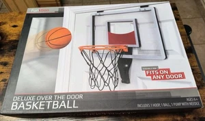 FUNKTION Deluxe Over the Door Basketballkorb Felgenset Ball & Pumpe Neu Open Box - Bild 1 von 6