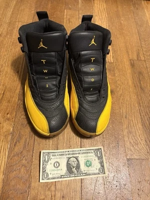 Jordan Jumpman usado vintage amarillo/negro 130690-070 para hombre talla 10 LN3 Foto 1 de 4