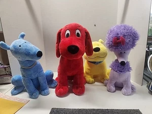 Lote de peluches Clifford And Friends Kohls Cares Cleo Mac T Bone - Imagen 1 de 13