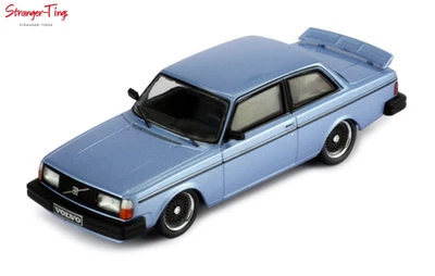 IXO Volvo 240 Turbo Custom Metallic Light Blue 1980 1:43 - Image 1 of 4