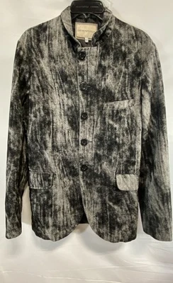 Emporio Armani Men Multicolor Abstract 52 Cotton Blazer Jacket M - Image 1 of 4