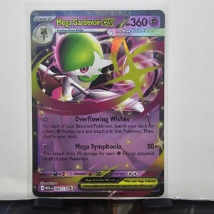 Pokemon TCG Mega Evolution #060/132 Mega Gardevoir ex Holo English - Picture 1 of 2