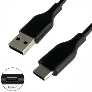 50 cm kurz USB-A auf USB-C Ladekabel Datenkabel Schwarz für Handy Smartphone - Bild 1 von 6