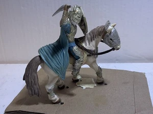 Schleich Medieval Ritter Knight on Horse Blue Xarok 2008 70060 Open Box - Picture 1 of 5