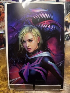 ALL-NEW SPIDER-GWEN GHOST SPIDER 1 SHANNON MAER Virgin Variant LTD 1000 MARVEL - Picture 1 of 2