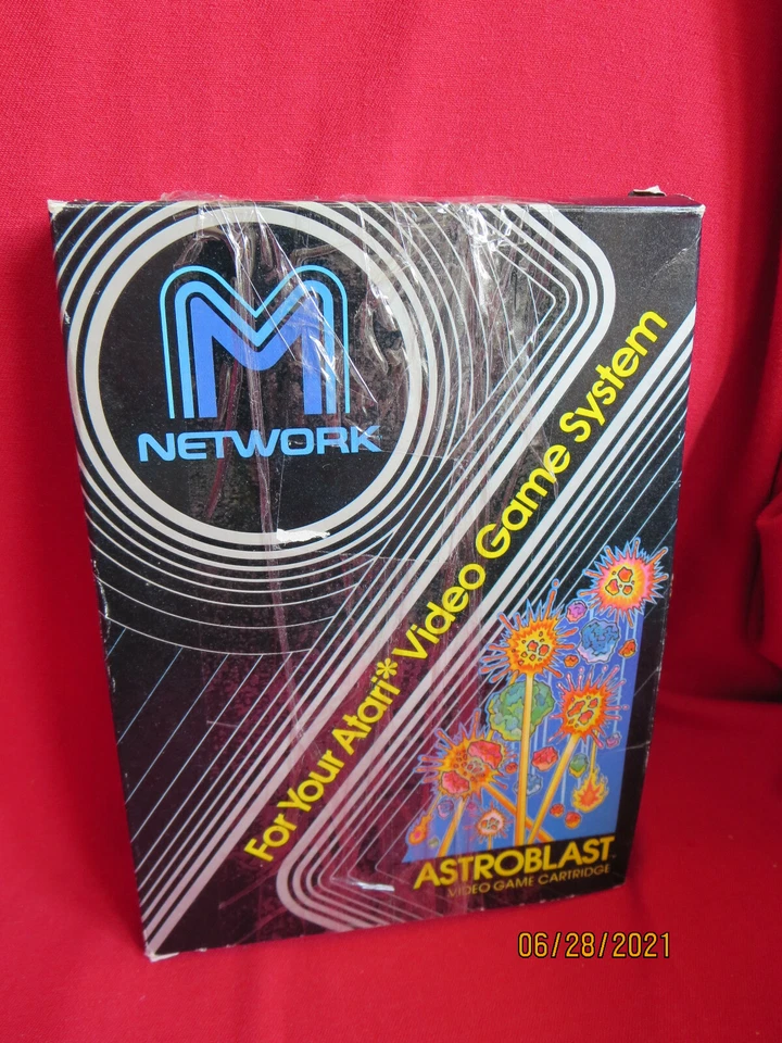 Atari 2600 M NETWORK ASTROBLAST No.5666 1982 CIB - Image 1 of 4