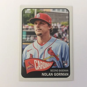 Archivos Topps 2023 - 1965 Topps #116 Nolan Gorman (RC) - Imagen 1 de 2