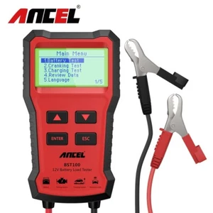 Ancel BST100 Car Battery Tester OBD2 12V 100-2000CCA 30-220Ah Battery System - Picture 1 of 6
