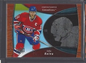 2008-09 McDonald's Upper Deck Profiles #PRO5 Saku Koivu