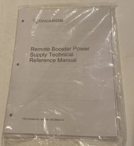 Edwards BPS-10A Remote Power Supply TECHNICAL REFERENCE MANUAL  - Bild 1 von 2