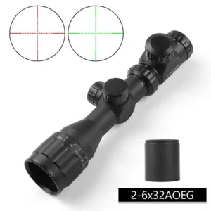 2-6x32 AO RGB Riflescope Hunting Optical Scope Telescopic Sight Range Finder - Picture 1 of 7