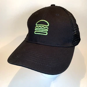 Shake Shack Trucker Employee Cap Hat Black - Adjustable OSFA - Crew Staff CLEAN - Picture 1 of 9