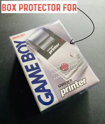 Nintendo Gameboy System PRINTER 1 Box Protector ONLY USA VERSION - Image 1 of 4