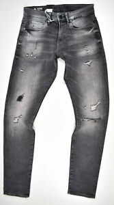 G-Star RAW Revend Skinny Jeans, W28 L32 Herrenjeans Superstretch Distressed