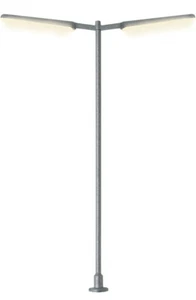 Viessmann 6099 farola delgada doble, 2 LEDs blancos, H0, nueva, embalaje original - Imagen 1 de 1