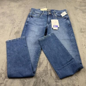 Pantalones de mezclilla DL1961 para hombre talla 31x34 Russell ajustados rectos elásticos lavado medio NUEVO - Imagen 1 de 19