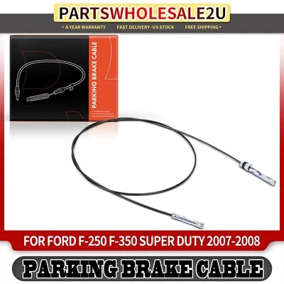 Cable de freno de estacionamiento lateral intermedio para Ford F-250 F-350 Super Duty 2007-2008 Foto 1 de 4
