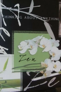 Relaxing Oriental Zen Orchid Flower Design Vinyl Feature Wallpaper  - Picture 1 of 3