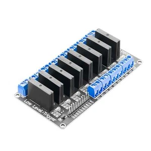 Relé de estado sólido de 8 canales 5V DC Low Level Trigger Power Switch compatible con R - Imagen 1 de 11
