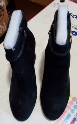 Botines de gamuza negros Bella Vita Diaz 8 M nuevos en caja para mujer negros 1E Foto 1 de 4