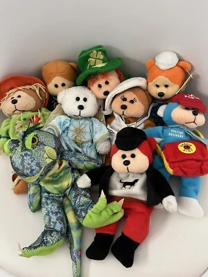 Beanie Kids Bulk Lot 9- Smarty Lucky Striker Filly Iggy Stamps Shirley Angelic - image 1 of 4