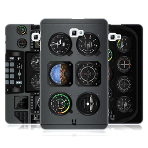 HEAD CASE AIRCRAFT COCKPIT DASHBOARD BACK CASE & WALLPAPER FOR SAMSUNG TABLETS 1 - Picture 1 of 11