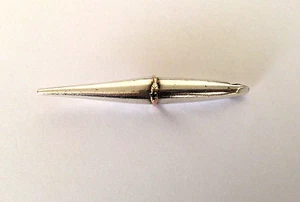 ADORABLE RARE 10K 925 BLACK HILLS GOLD PEN SHAPE RING BLUE SAPPHIRE PENDANT - Picture 1 of 5