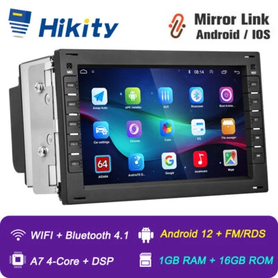 7" Android 15 Autoradio GPS Navi WiFi Für VW Polo 9N Passat B5 Golf Sharan T5 T4 - Bild 1 von 4