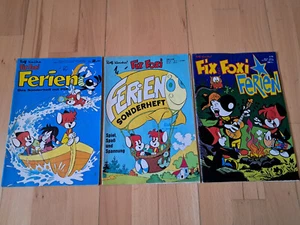 Rolf Kauka ́s Fix + Foxi cuaderno especial vacaciones - lote 3 cuadernos cómicos de 1971-79 - Imagen 1 de 5