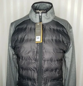 Old Navy Active Womens Sz S Go Warm Jacket Gray Black Full Zip Pockets NWT - Picture 1 of 8