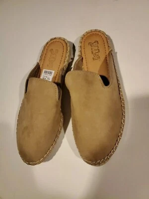 Sandália Brash Slide On EUA 6,5m tecido marrom nova com etiqueta - Imagem 1 de 4