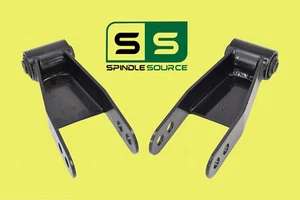 1-2" Adjustable Rear Drop Shackle Set for 92-99 Suburban C1500, Tahoe, Yukon 2WD - Foto 1 di 1