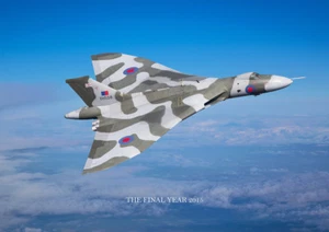 Avro Vulcan blue sky the final year canvas prints various sizes free delivery - Picture 1 of 1