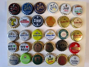 30 verschiedene Kronkorken Deutsches Bier Z teils alt - Bild 1 von 1