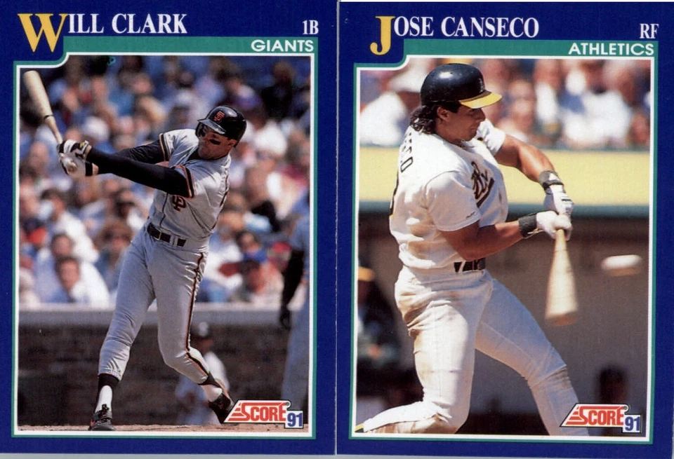 1991 Score Baseball (401-600)  -YOU PICK THE CARD - Image 1 of 1