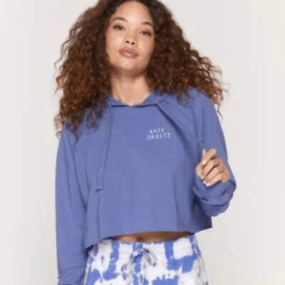 Spiritual Gangster Easy Breezy Luna Crop Hoodie Size XS - Image 1 of 4