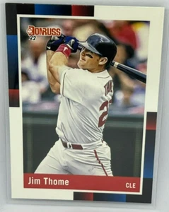 Jim Thome Version 1 2022 Panini Donruss Baseball # 256 - Bild 1 von 2