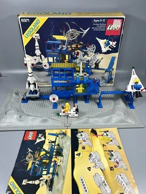 Vintage Lego 6971 Inter-Galactic Command Base Space System  Set With Box Read - Image 1 of 4